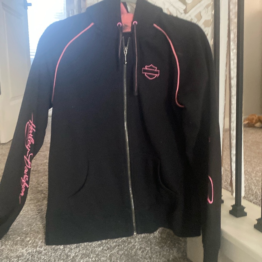 Women’s Harley Davidson hoodie size large lightly used